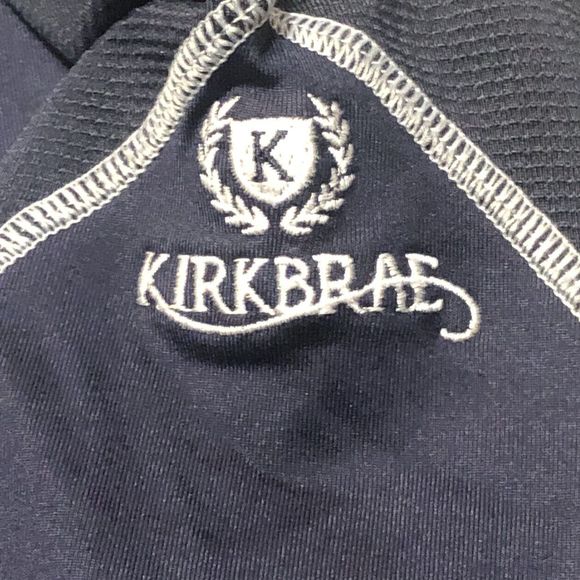 FootJoy FJ 1/4 Zip Pullover Men’s Size Large Blue Kirkbrae Country Club - Picture 3 of 7